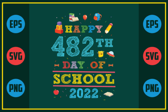 Happy 482th Day Graphics for Crafts